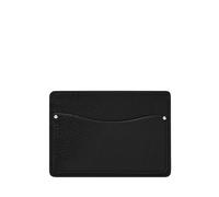 Fossil Men's Leather Minimalist Card Case Front Pocket Wallet, Anderson Black, 4" L x 0.25" W x 2.75" H, Anderson Card Case
