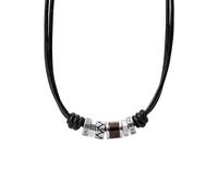 Fossil Men's Leather with lobster clasp closure necklace