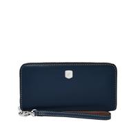 Fossil Men's Lennox Zip Continental Wallet, Insignia Blue