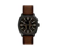 Fossil Machine Men's 41MM Black Stainless Steel Watch, FS6165