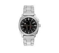 Fossil Mens Machine Big Tic Stainless Steel Watch, FS6155, Brown, Men Brown
