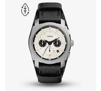 Fossil Mens Machine Black Chronograph Watch FS5921