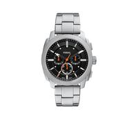Fossil Men's Analog Quartz Watch with Leather Strap FS6102SET