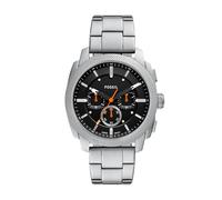 Fossil Men's Machine Chronograph Stainless Steel Watch Silver/Black
