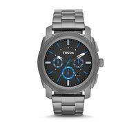 Fossil Men's Machine Quartz Chronograph Watch, Stainless Steel, Smoke Color FS4931