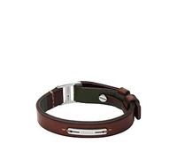 Fossil Machine Men's Multicolor Leather Bracelet, JF04963040