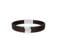 Fossil Men's Multicolor Leather Bracelet, JF04984040