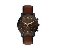 Fossil Neutra Men's 44MM Black Stainless Steel Watch, FS6163