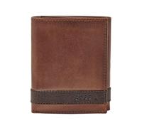 Fossil Men's Quinn Leather Trifold 8.5 cm L x 2 cm W x 10 cm H