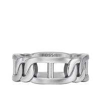 Fossil men's ring Heritage D-link stainless steel, JF04409040