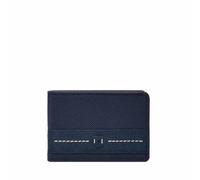 Fossil Men's Rowan Blue Polyester Front Pocket Wallet, ML4693400