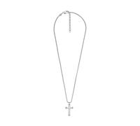 Fossil Men's Silver tone Stainless steel with lobster clasp closure Pendant necklace