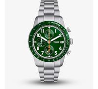 Fossil Mens Sport Tourer Chronograph Green Dial Watch FS6048