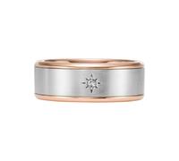 FOSSIL Men's Stainless Steel Band Rings
