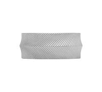 Fossil Men's Ring, Harlow Linear Texture Stainless Steel Band Ring