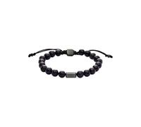 Fossil Men's Stainless Steel Beads with slider closure bracelet