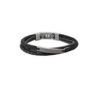 Fossil Jewellery Fossil Gents Jewellery Black ID Bracelet