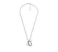 Fossil Men's Stainless steel with lobster clasp closure Dog tag necklace