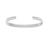 Fossil Men's Stainless Steel with Open bangle bracelet
