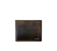 Fossil Wallet for Men Wade, Leather Bifold black 11.43 cm L x 1.9 cm W x 8.89 cm H ML3882001