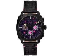 Fossil Minecraft x Fossil Limited-Edition The End LE1252 - Unisex - 44 mm - Analogue - Quartz - Mineral Glass Purple 22 mm