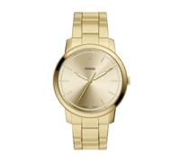 Fossil Minimalist Men's 44MM Gold-Tone Stainless Steel Watch, FS6181
