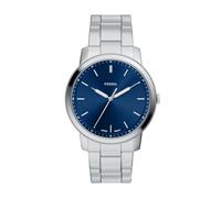 Fossil Minimalist Men's 44MM Silver-Tone Stainless Steel Watch, FS6180