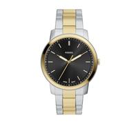 Fossil Minimalist Men's 44MM Silver-Tone Stainless Steel Watch, FS6182