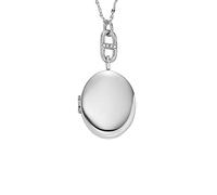 Fossil Jewellery Fossil Locket Collection Stainless Steel Chain 16-18" Necklace
