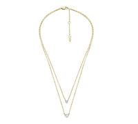 Fossil Fossil Gold Multi Chain Necklace JF04357998