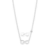 Fossil Necklace for Women Sterling Silver, Measurements: 420 mm + 50 mm Silver Sterling Silver Necklace, JFS00394040