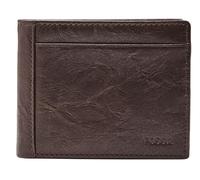 FOSSIL Neel Bifold With Flip ID Brown