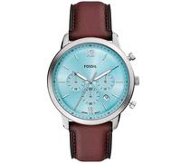 Fossil Neutra Chrono FS6109 - Man - 44 mm - Analogue - Quartz - Mineral Glass Iced Blue 22 mm