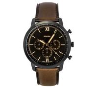 Fossil Neutra Watch for Men, Quartz Chronograph Movement with Leather Strap
