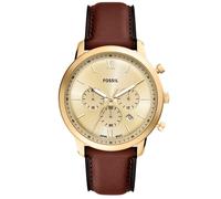 Fossil Watches Fossil Gents Neutra Chronograph Brown Leather Strap Watch