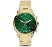 Fossil Neutra FS6164 - Man - 44 mm - Analogue - Quartz - Mineral Glass Green 44 mm