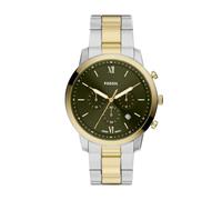 Fossil Neutra Men's 44MM Silver-Tone Stainless Steel Watch, FS6189