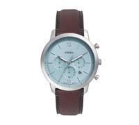 Fossil Neutra Watch for Men, Quartz Chronograph Movement with Leather Strap