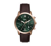 FOSSIL Neutra Watch for Men, Quartz Chronograph Movement with Leather Strap