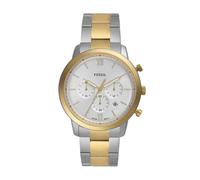 Fossil Neutra Watch for Men, Quartz Chronograph Movement with Stainless Steel Strap,Gold and Silver Tone