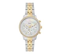 Fossil Neutra Women's 36 MM Two Tone Stainless Steel Watch, ES5216