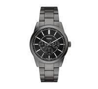 Fossil Pearson Men's 42 MM Gun-Metal Stainless Steel Watch, FS6136