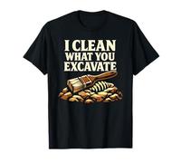 Fossil Preparation Fossil Prep Crew Paleontology Lab T-Shirt