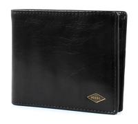 FOSSIL Purse Bifold with Flip ID RFID Black