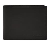 Fossil Men Derrick Bifold, Black, 11.43 cm L x 1.9 cm W x 8.9cm H