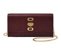 FOSSIL purse Penrose Wallet Crossbody Mahogany