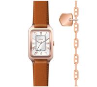 Fossil Raquel ES5377SET - Woman - 23 mm - Analogue - Quartz - Mineral Glass White 12 mm