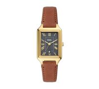 Fossil Raquel Watch for Women, Quartz Three Hand Movement with Leather Strap