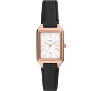 Fossil Raquel Watch for Women, Quartz Three Hand Movement with Leather Strap