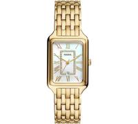 Fossil Raquel Watch for Women, Quartz three hand movement with Stainless steel Strap